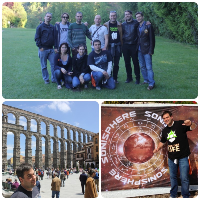 Sonisphere en Madrid y visita a Segovia con Zentyal - Miky - Miguel Julián